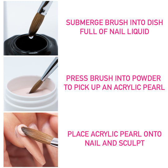 NAIL LIQUID MONOMER, 6 OZ