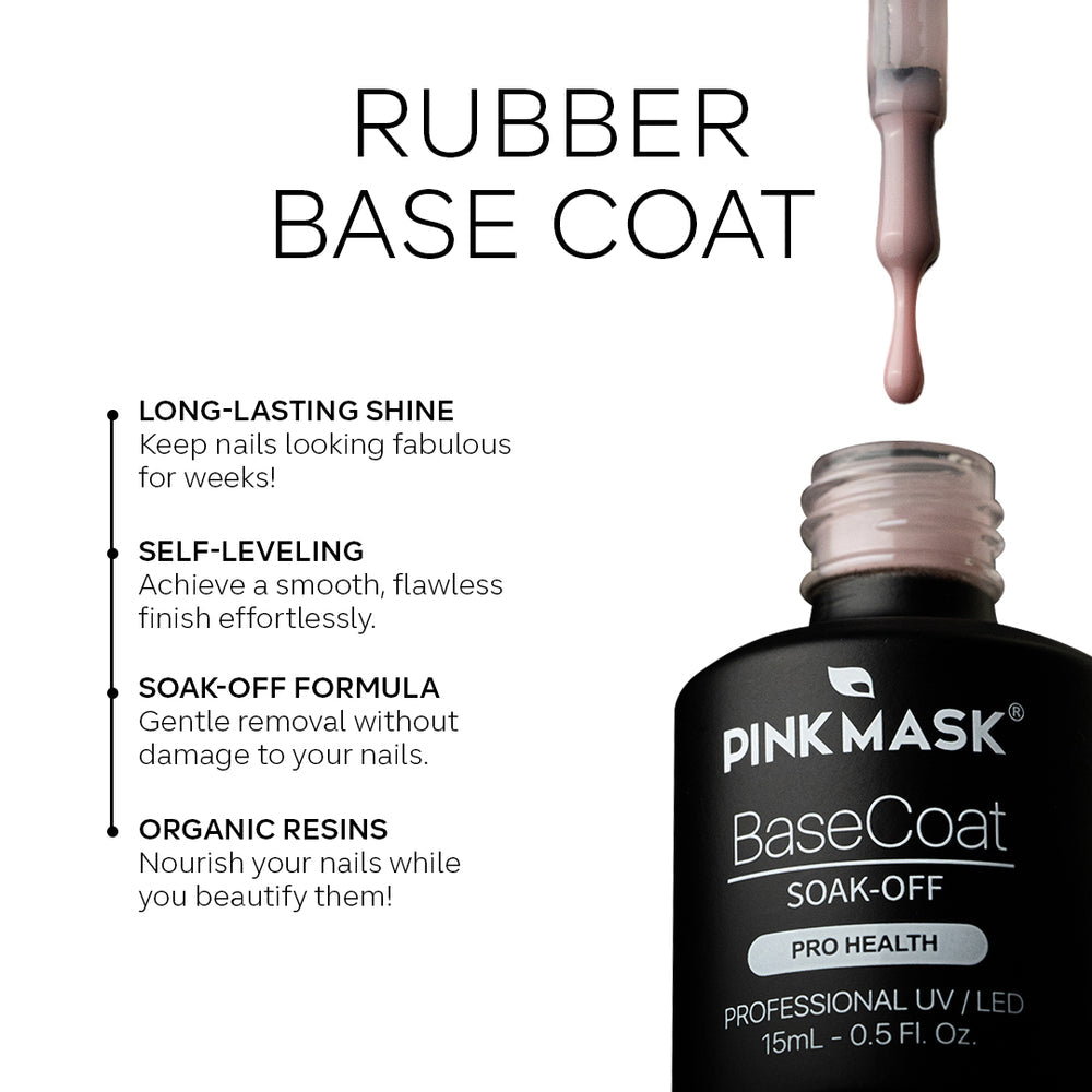 RUBBER BASE COAT MILKY PINK