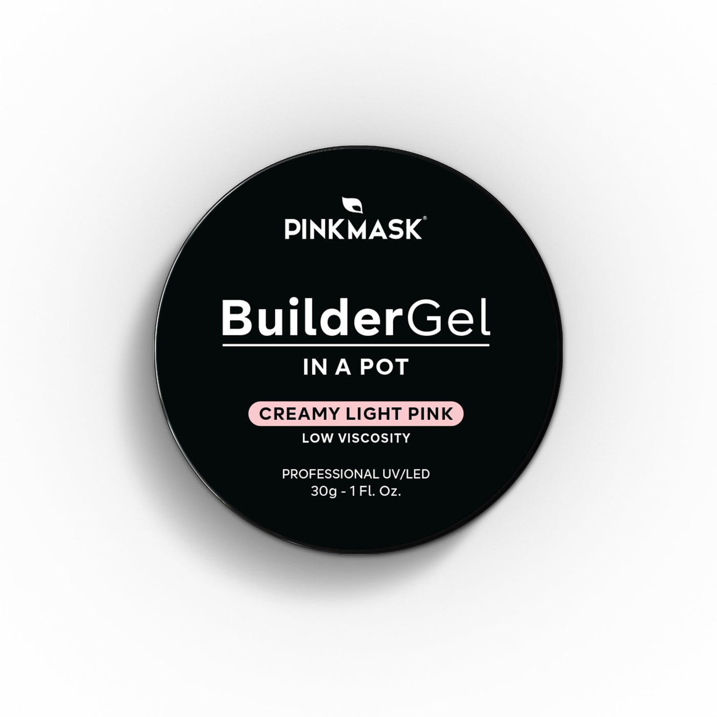 BUILDER GEL IN A POT - CREAMY LIGHT PINK