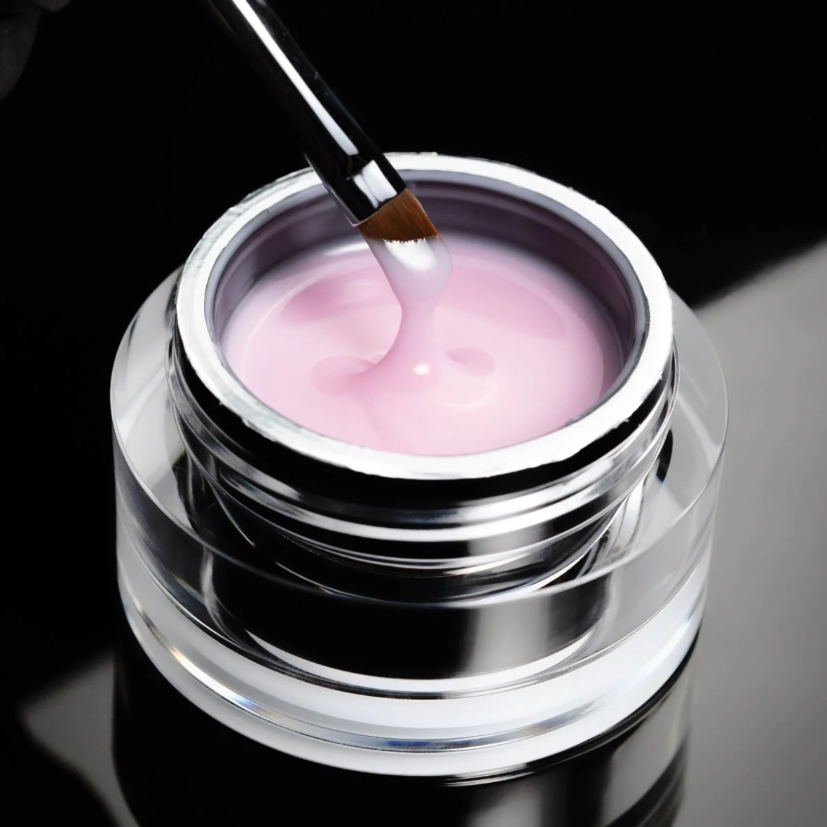 BUILDER GEL IN A POT - CREAMY LIGHT PINK