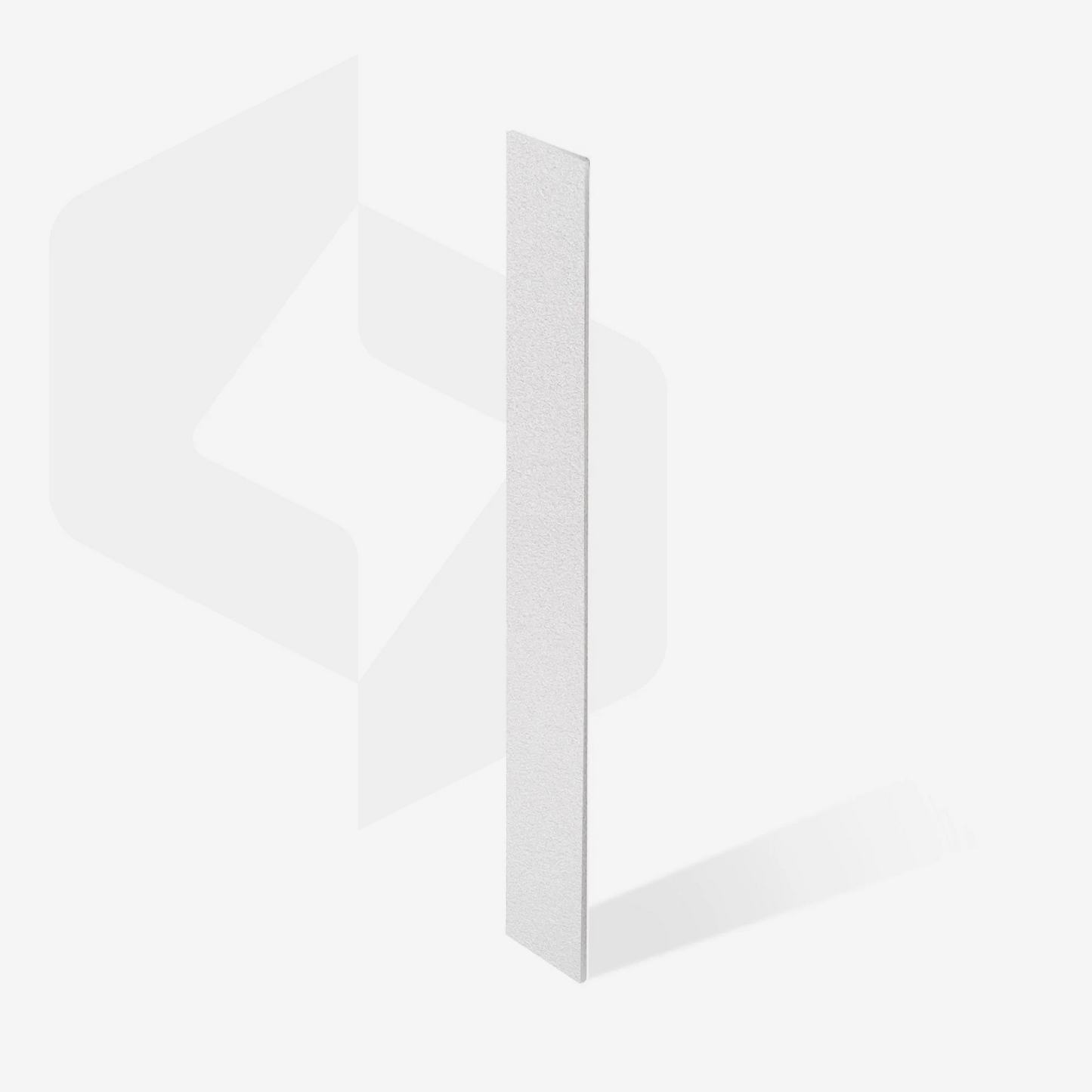 Disposable White Files For Straight Nail File On A Soft Foam Layer EXPERT 20 (30 Pcs)