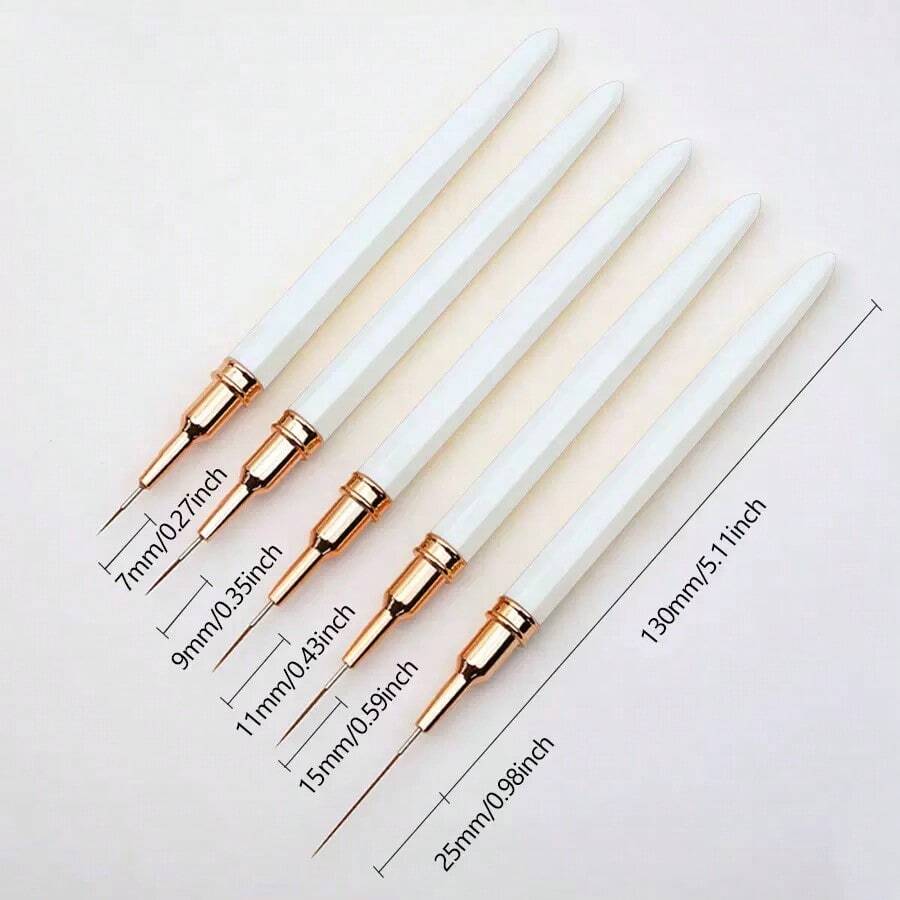 5PCS nail art brush set