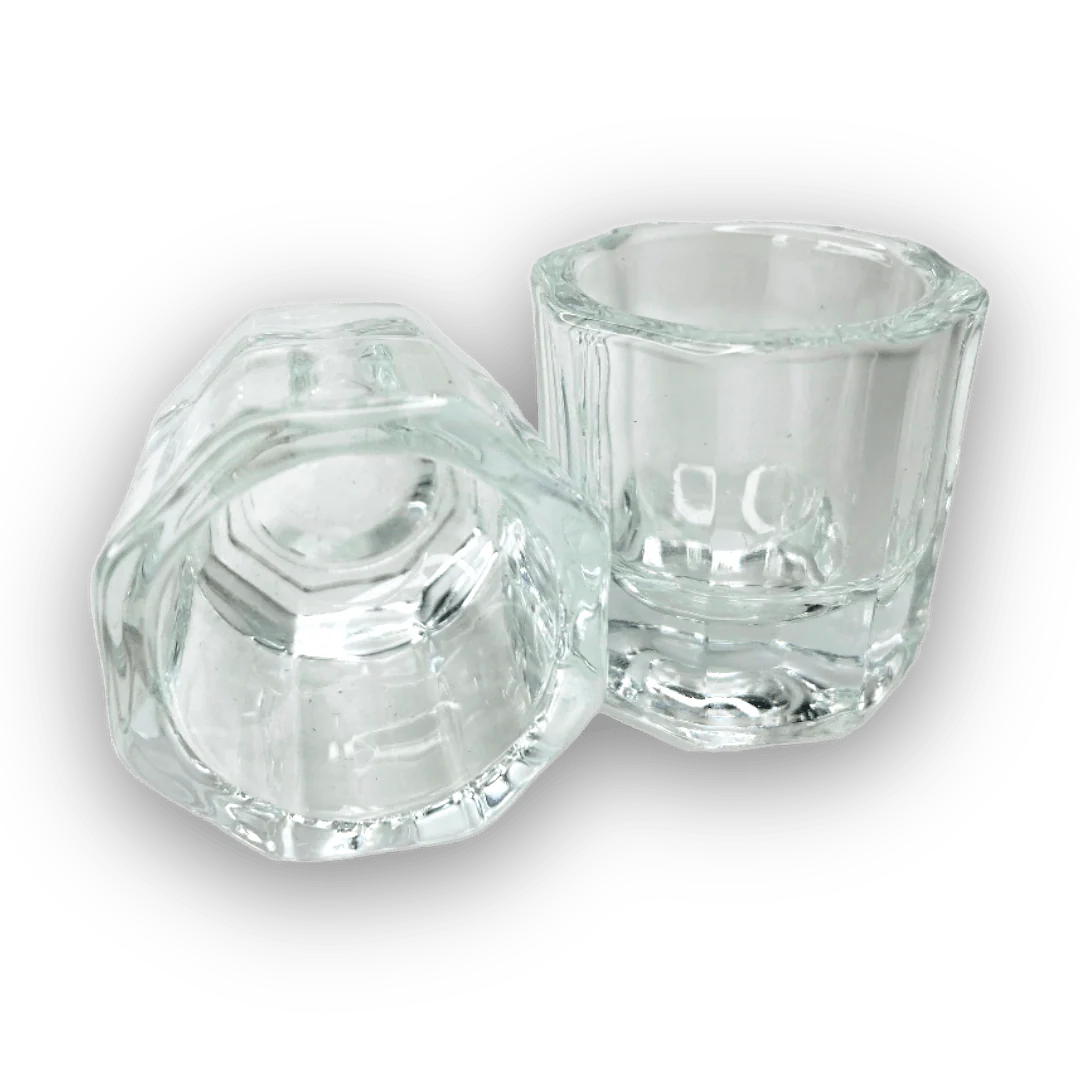 1 pc Mini Clear Dappen Dish - Perfect for Acrylic Nail Application