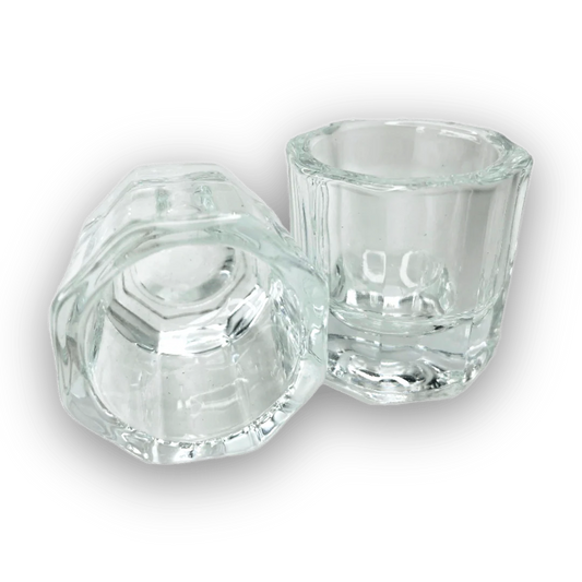 1 pc Mini Clear Dappen Dish - Perfect for Acrylic Nail Application