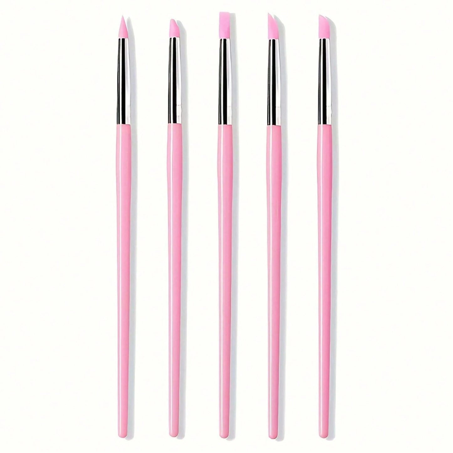 5pcs silicone nail art pen for 3D art