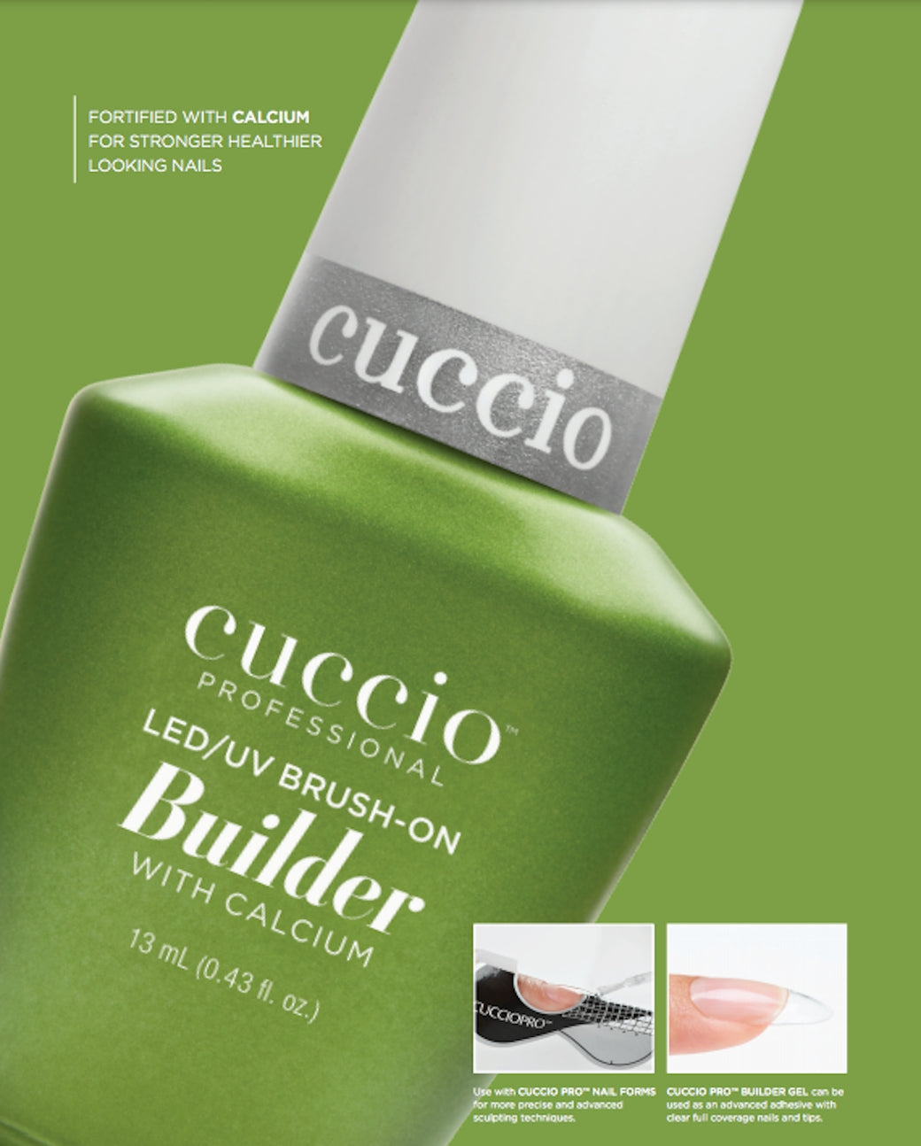 Brush-On Builder Gel with Calcium Led/Uv Clear