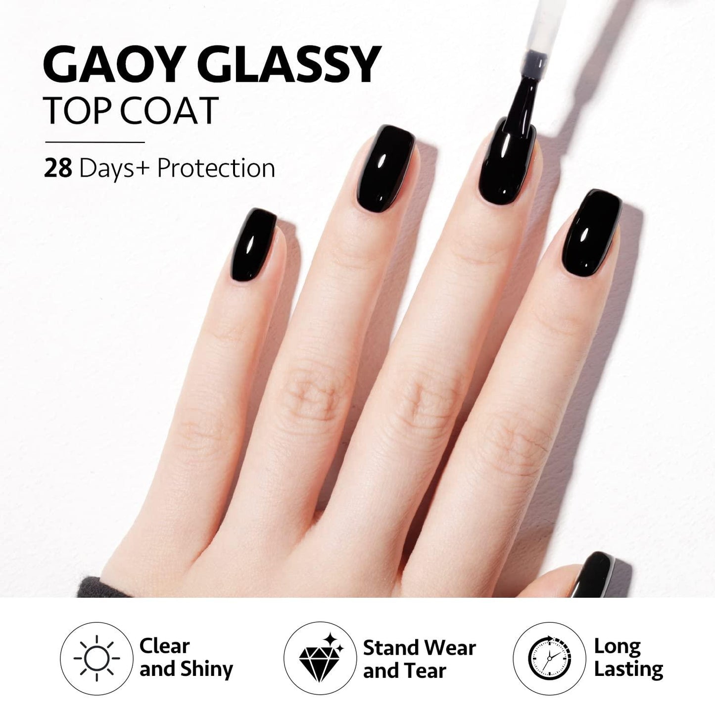 GAOY Glassy Gel Top Coat